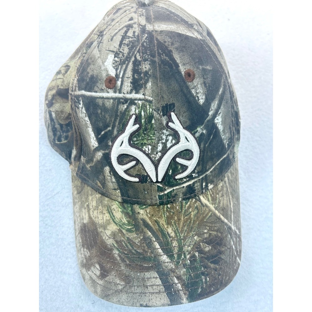 Realtree Outfitters Hat Mens OSFM Camo Hunting Baseball Cap